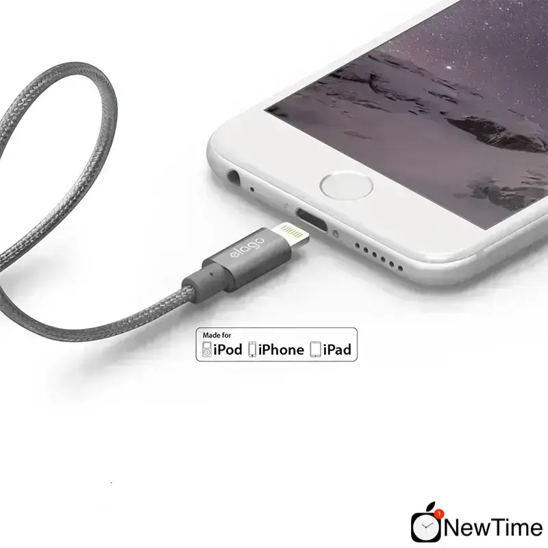 Elago Aluminum Lightning Cable Dark Grey (ECA-ALDGY-IPL)